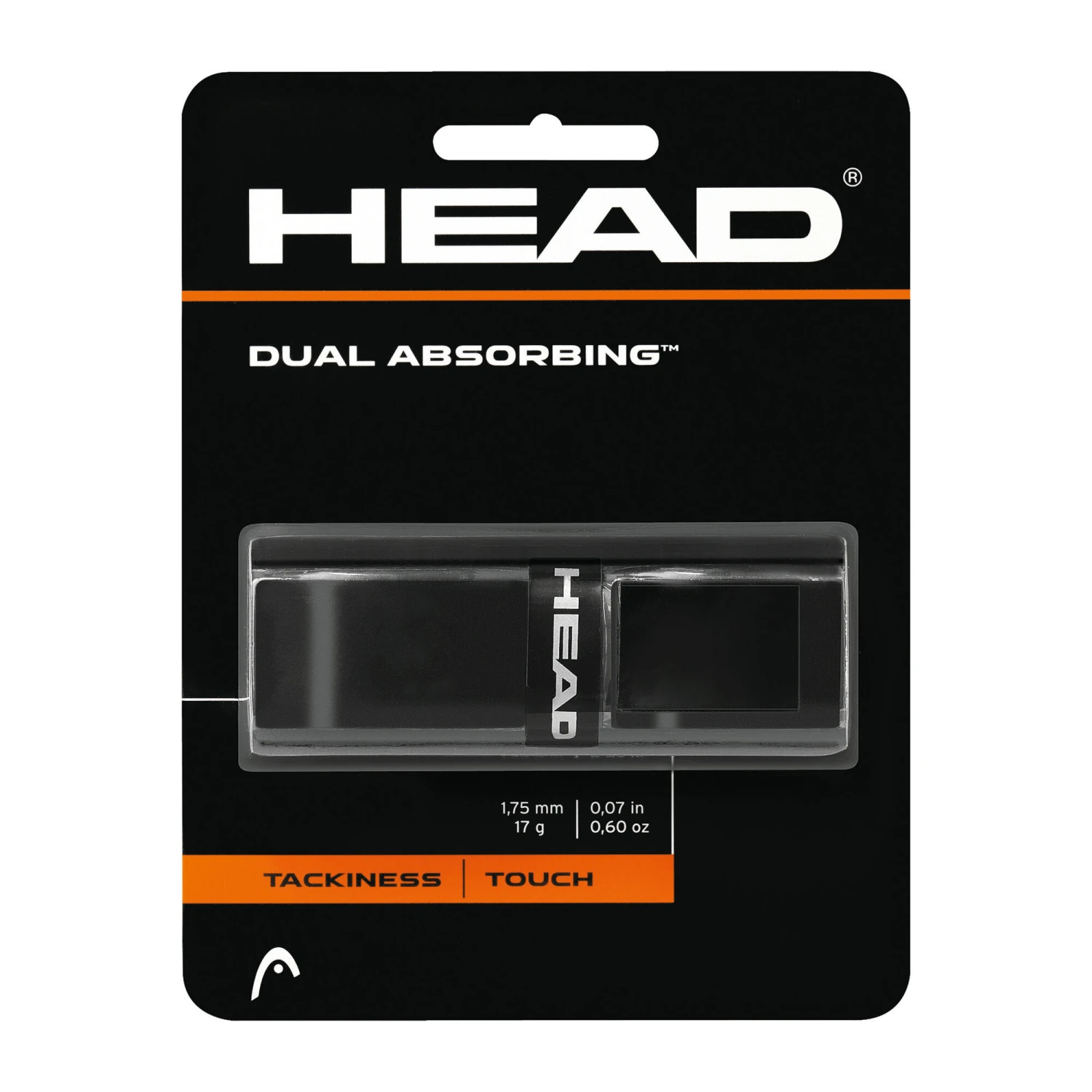 Head Dual Absorbing 1er Pack - Schwarz