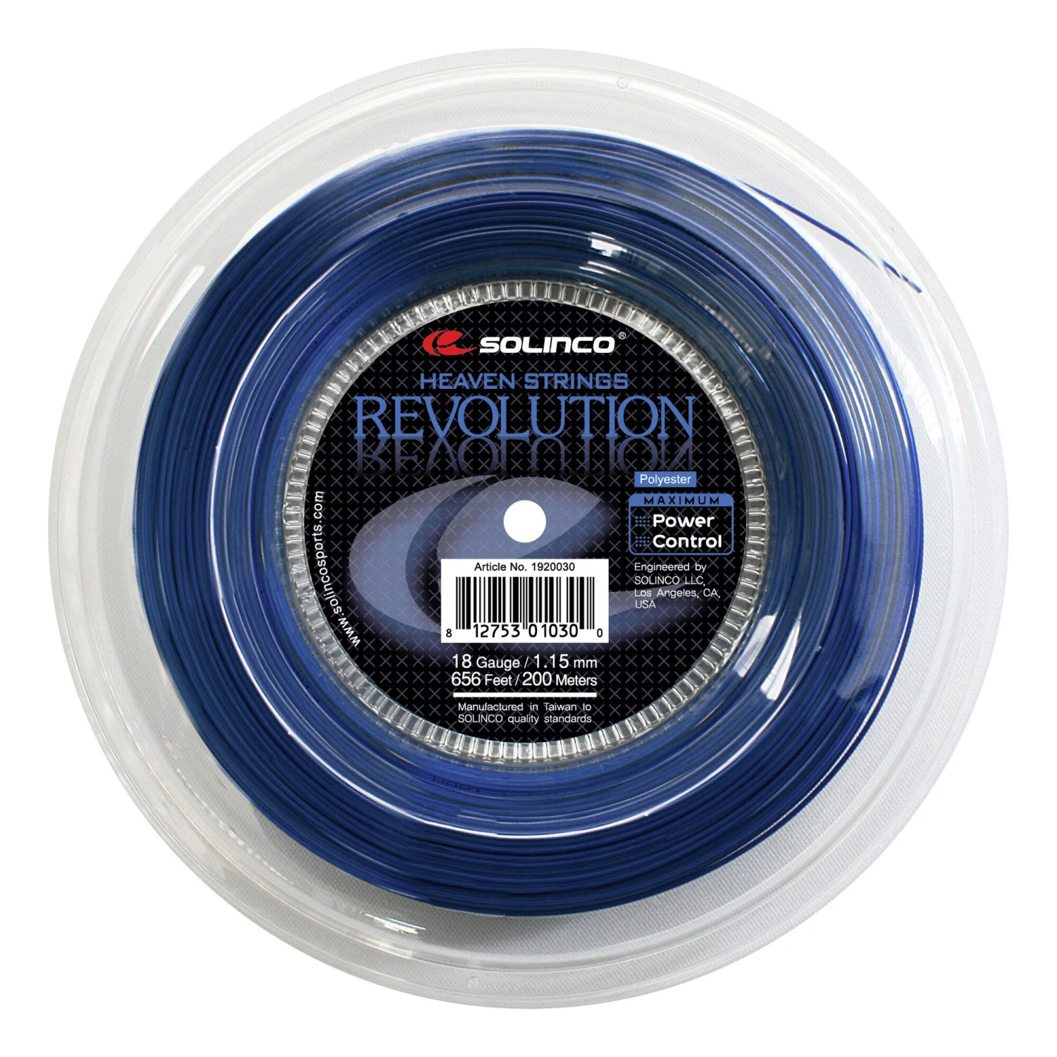 Revolution Saitenrolle 200m - Blau