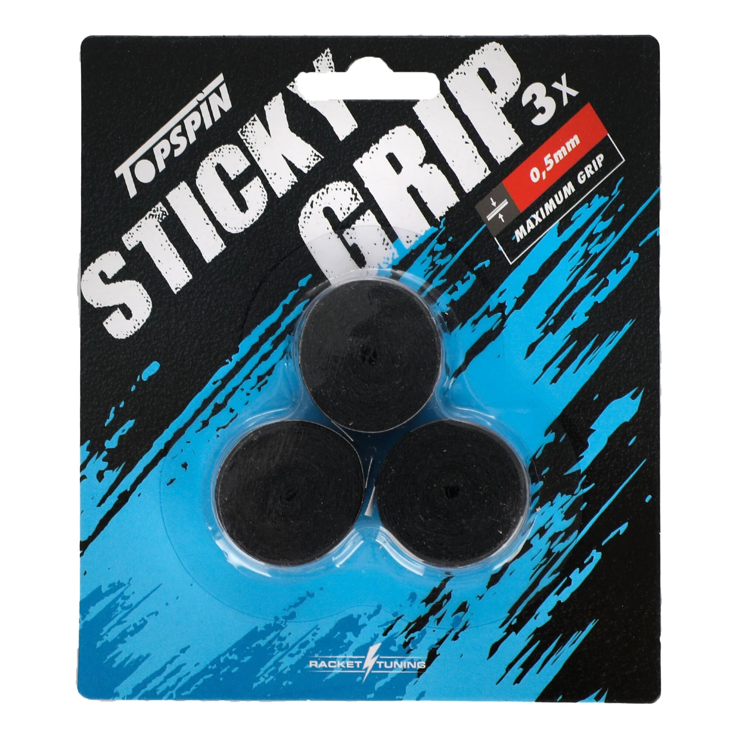 Sticky Grip 3er Pack - Schwarz