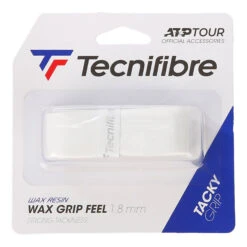 TECNIFIBRE Wax Feel Grip 1er Pack - Weiß