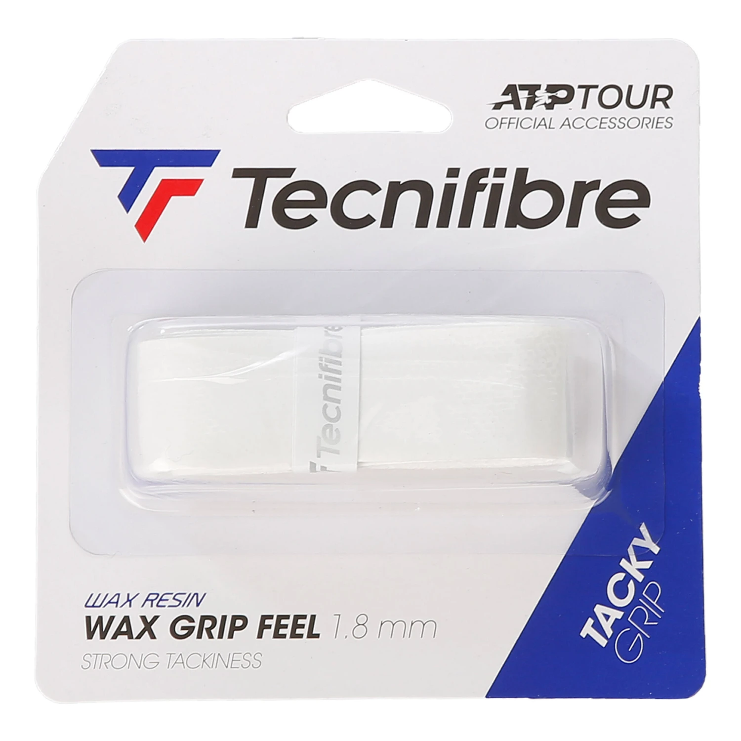 TECNIFIBRE Wax Feel Grip 1er Pack - Weiß