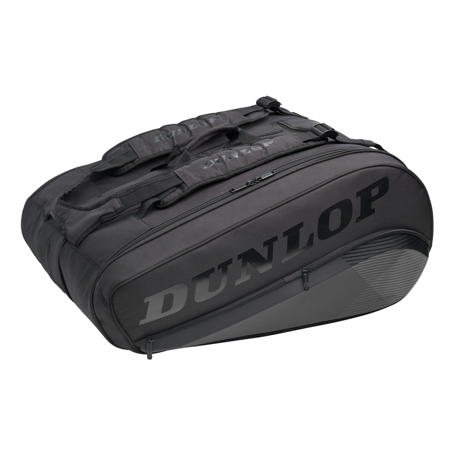 Dunlop CX Performance Thermo Schlägertasche 12er - Schwarz, Schwarz Glänzend – Bild 2