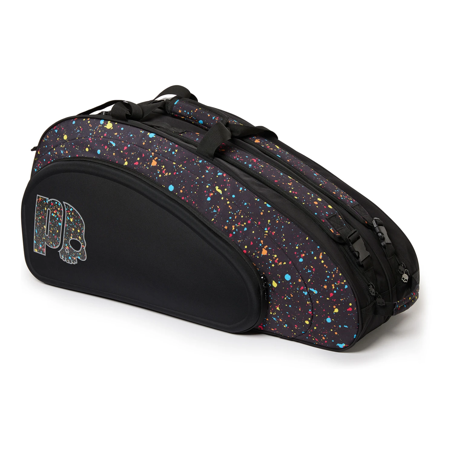 PRINCE Spark Schlägertasche 9er - Schwarz – Bild 2