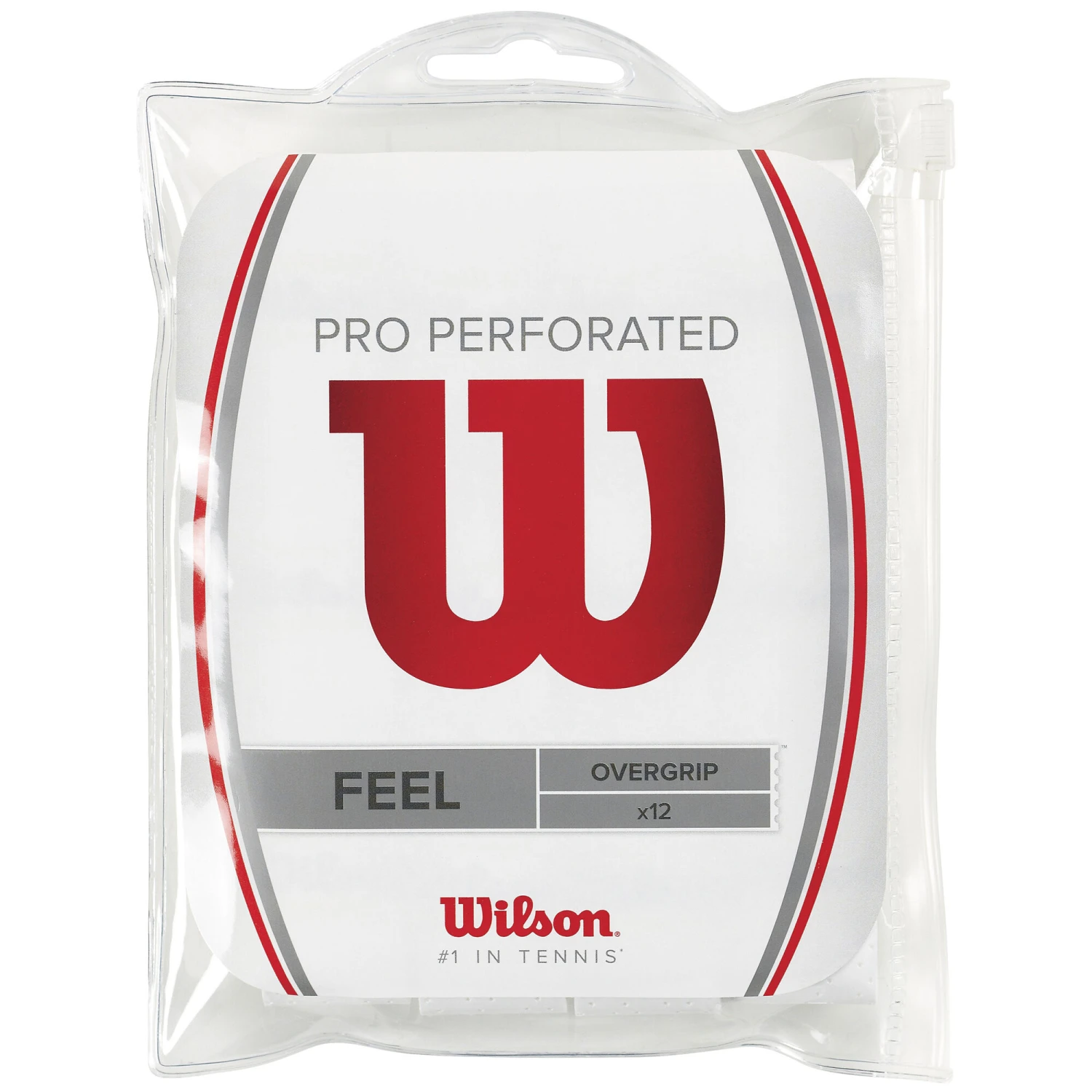 Wilson Pro Overgrip Perforated 12er Pack - Weiß