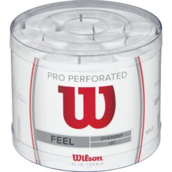 Wilson Pro Overgrip Perforated 60er Pack - Weiß