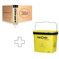 Head Instinct 36x 4er Dose Im Karton, Plus Balleimer, Vierkant