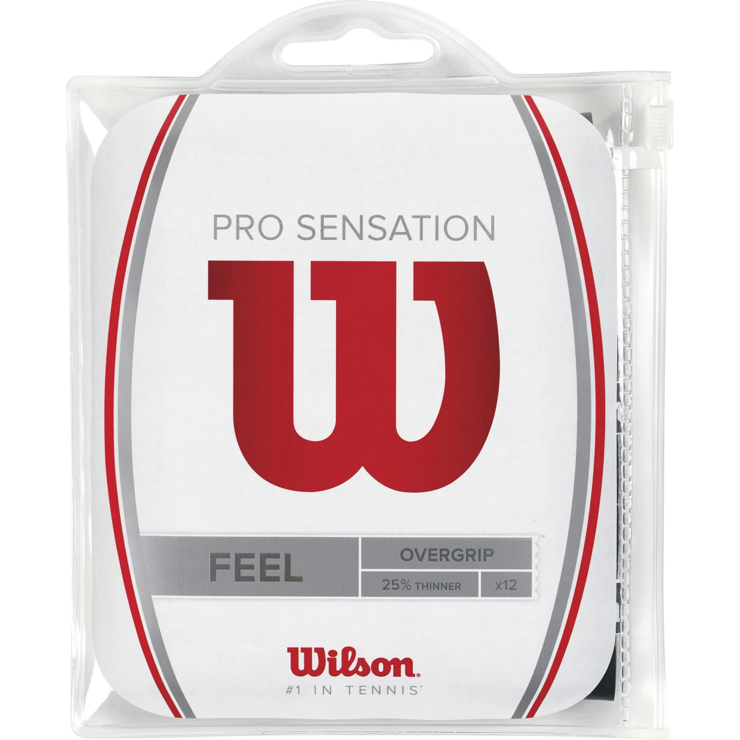 Wilson Pro Overgrip Sensation 12er Pack - Schwarz
