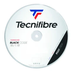 TECNIFIBRE Black Code 200m Saitenrolle - Schwarz