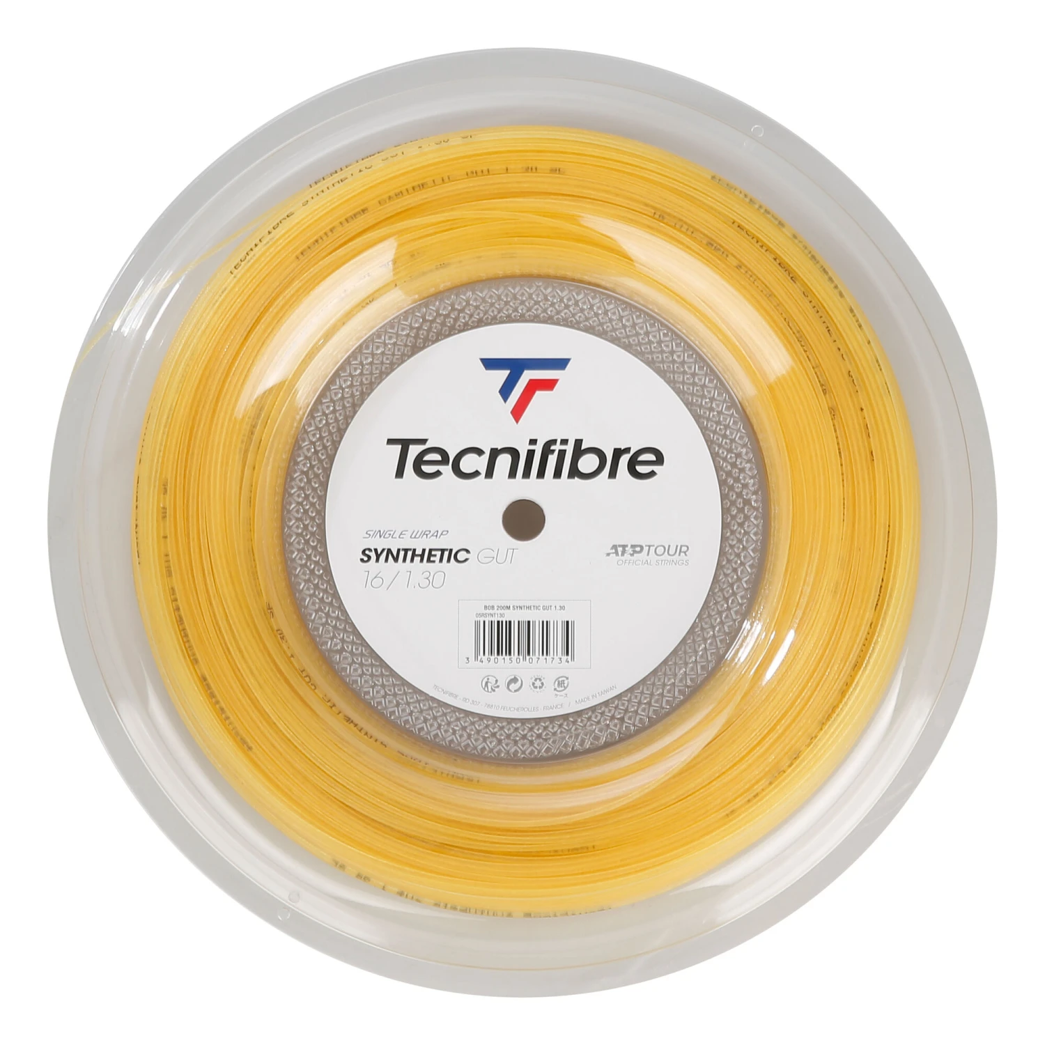 TECNIFIBRE Synthetic Gut 200m Saitenrolle - Gelb