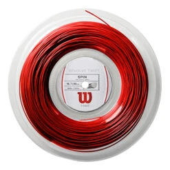 Wilson Revolve Twist Saitenrolle 200m - Rot