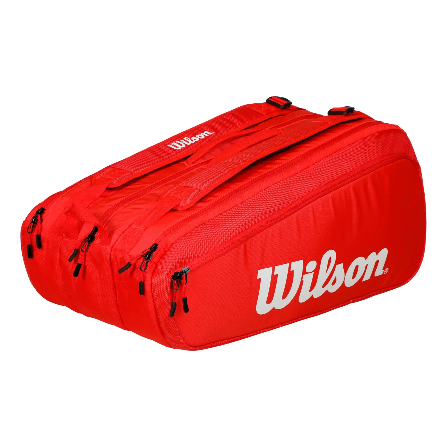 Wilson Super Tour Schlägertasche 15er - Rot, Weiß – Bild 2