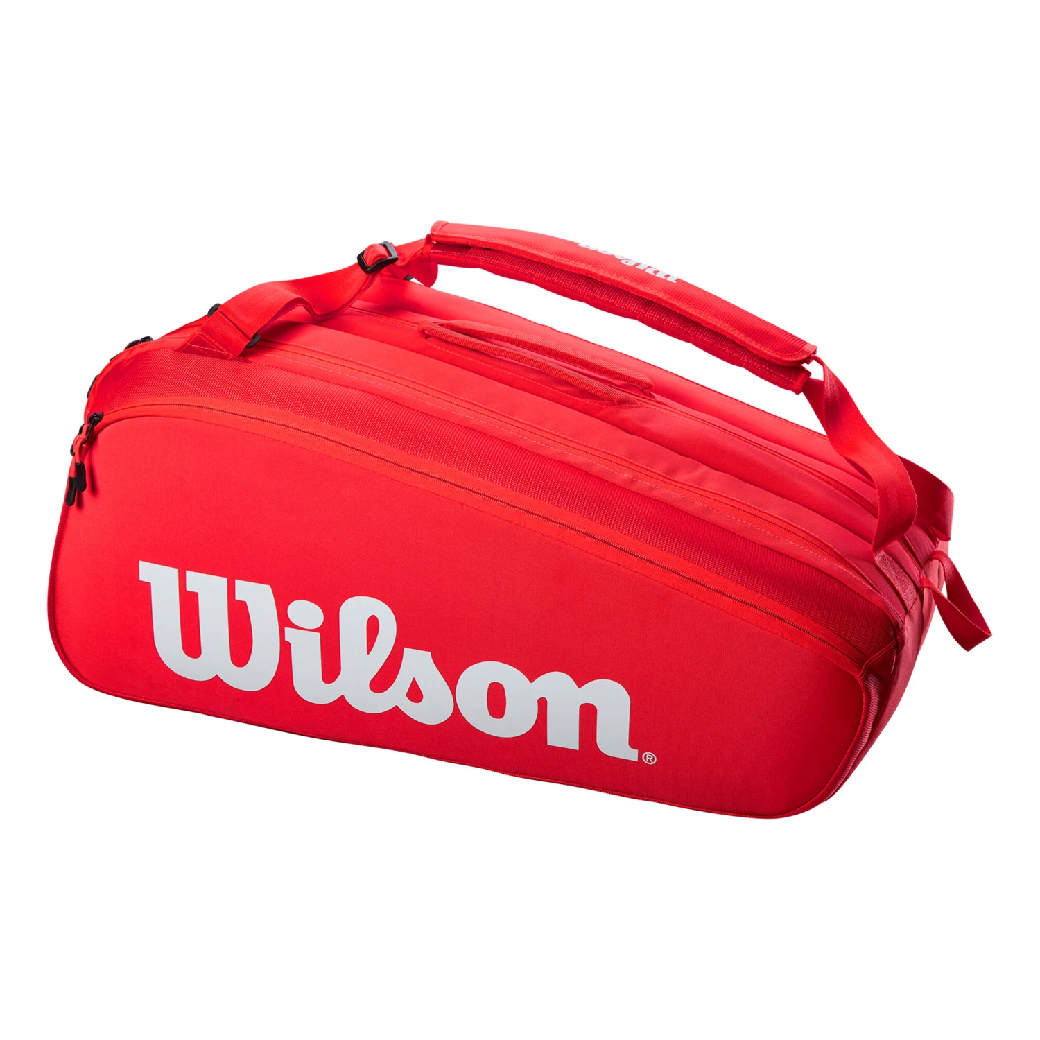 Wilson Super Tour Schlägertasche 15er - Rot, Weiß – Bild 3
