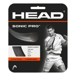 Head Sonic Pro Saitenset 12m - Schwarz
