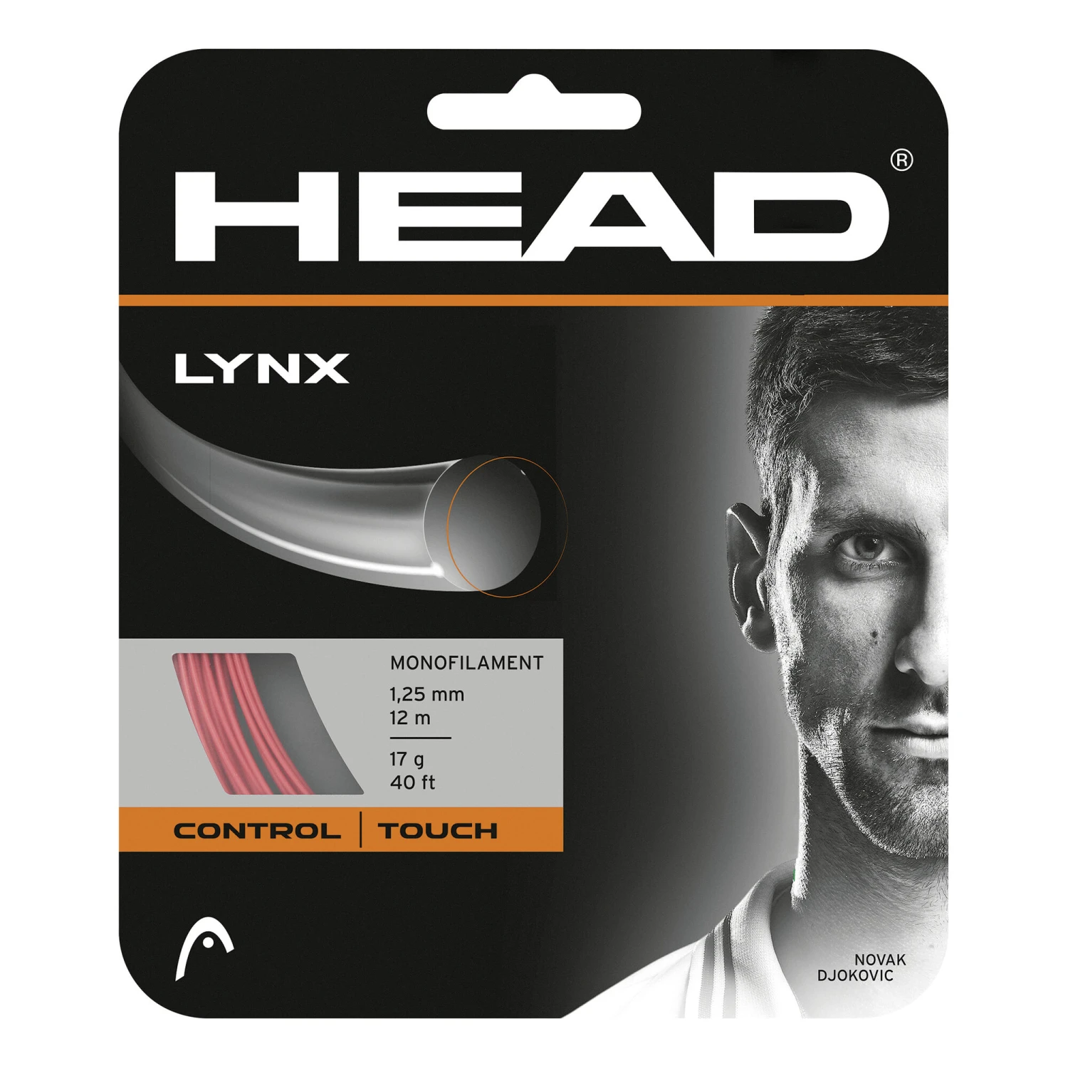 Head Lynx Saitenset 12m - Rot