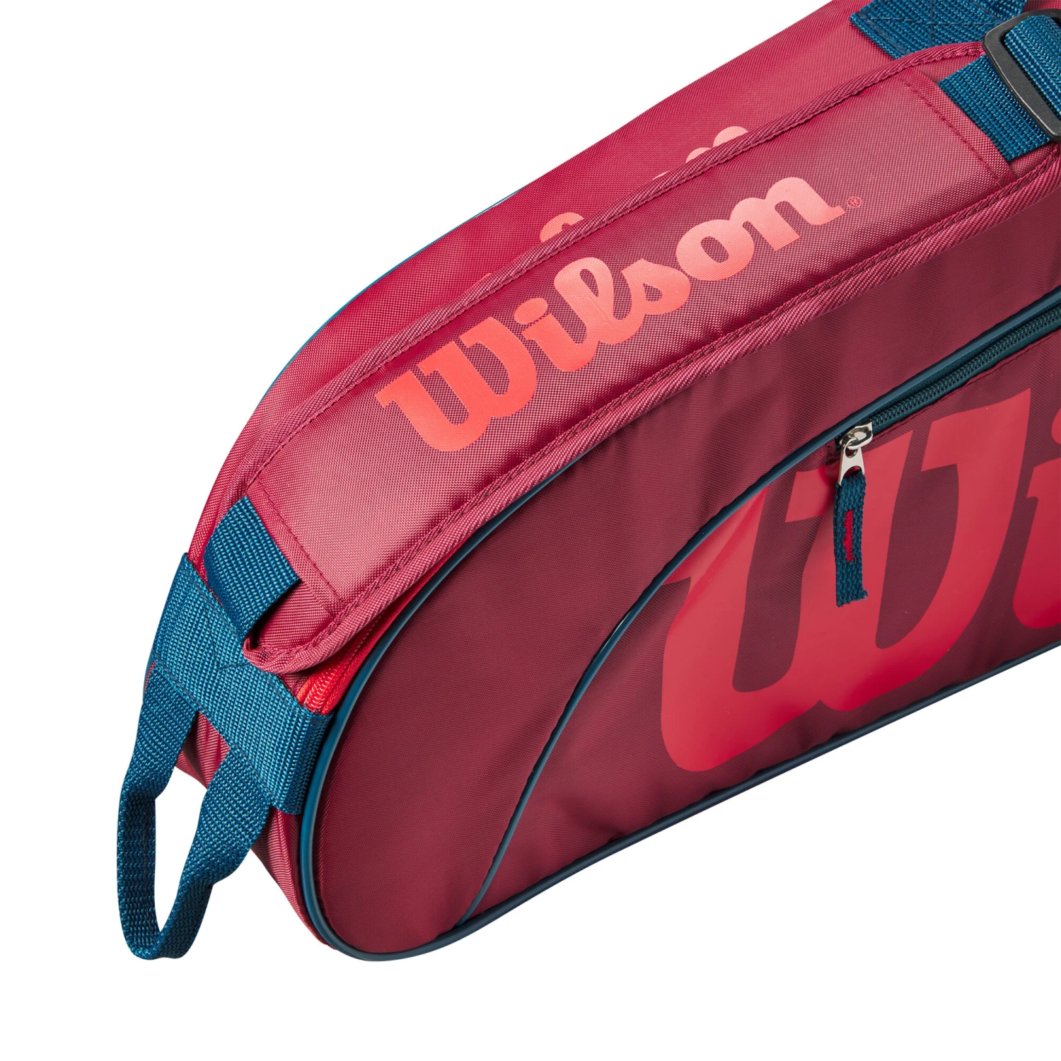 Wilson Junior Schlägertasche 3er - Rot – Bild 4