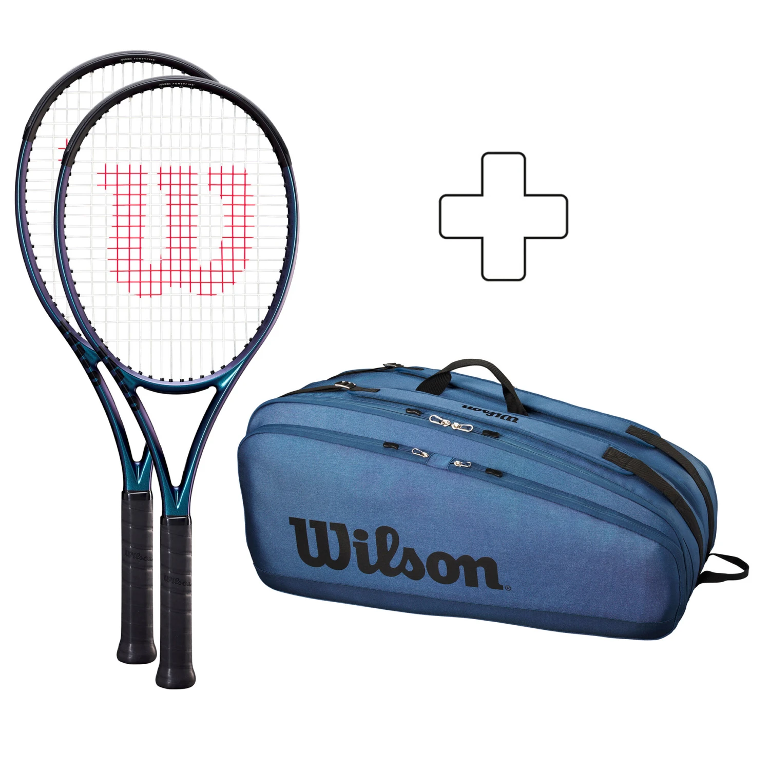 Wilson 2x Ultra 100 V4.0 Plus Schlägertasche